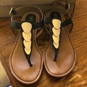 Black Eurosoft Sandals